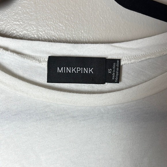 Minkpink White Graphic T-Shirt - Picture 3 of 5